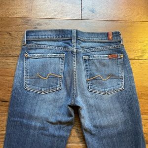 Low Rise Flare Jeans